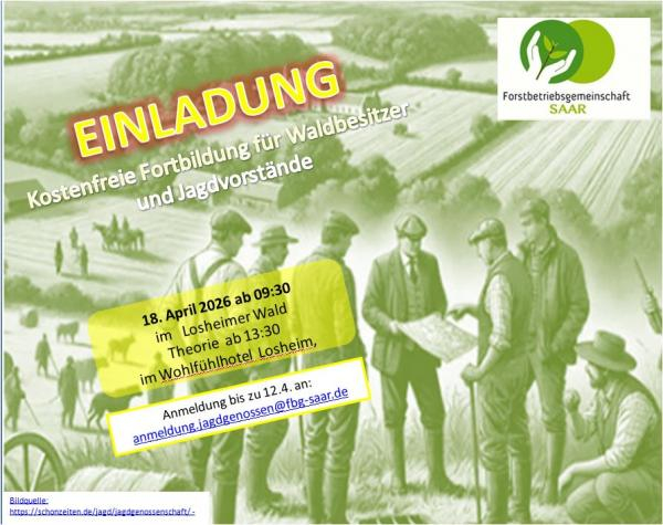 Waldbesitzer uznd Jagdvorstände